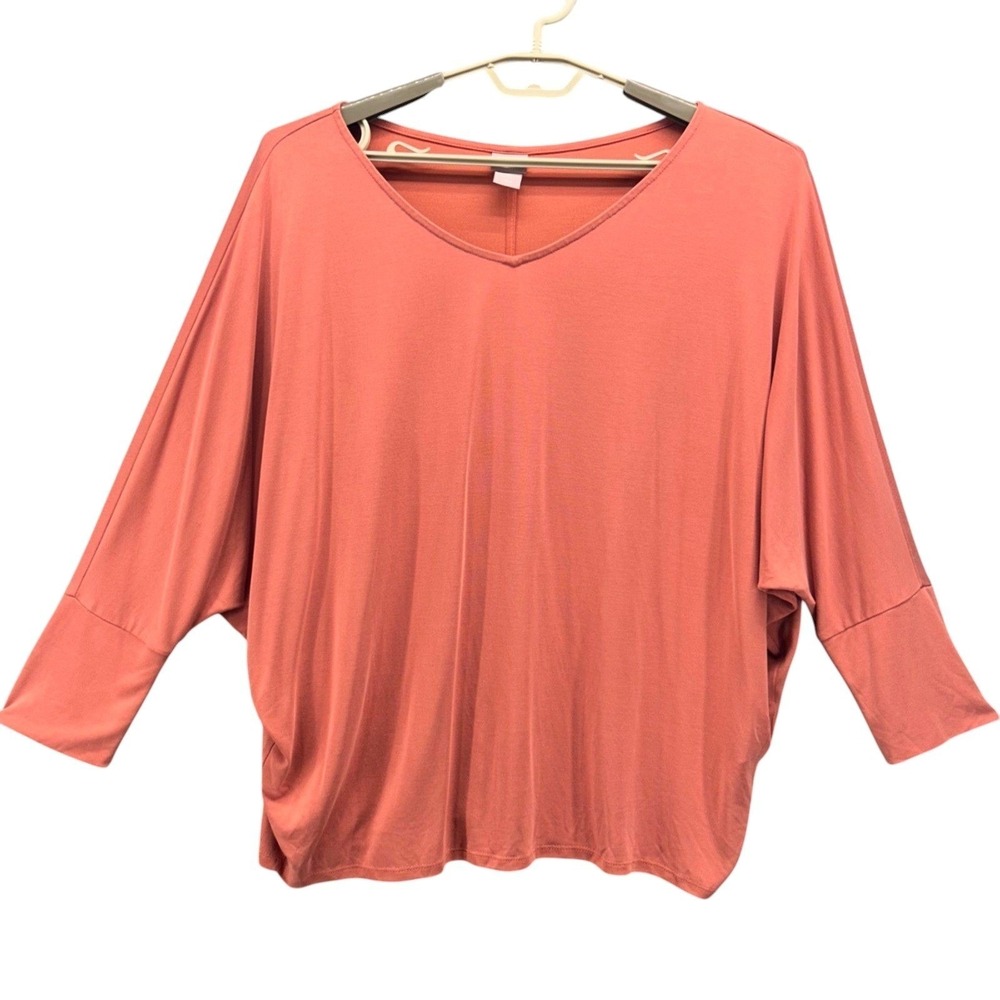 Chicos‎ Butterfly Top Peach XL Or 3